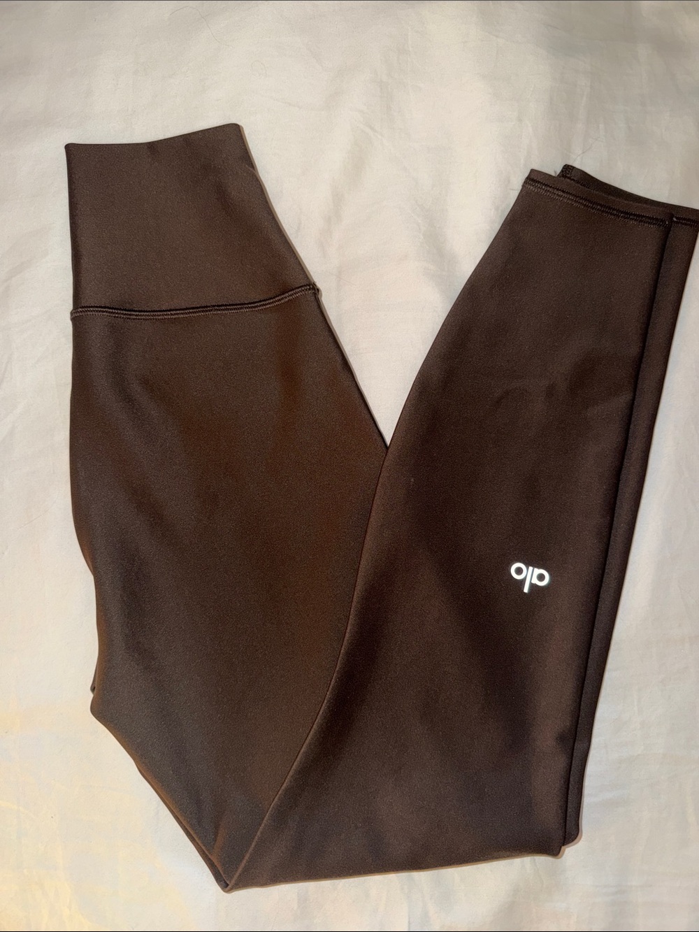 ALO Yoga High-Rise Chocolate Brown Leggings